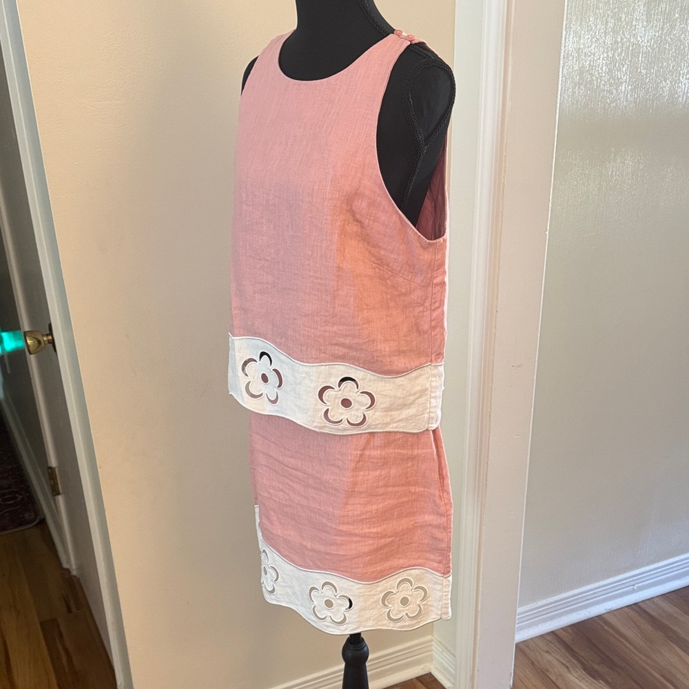 STAUD Pink and White 2-Piece set - Picture 3 of 7